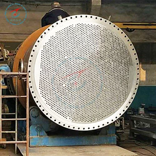 열교환 기용 티타늄 스틸 클래드 튜브 시트