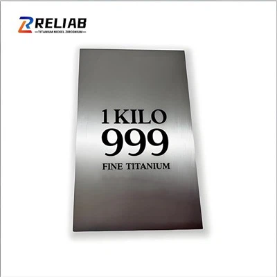 1 kilogramo de barra de titanio