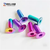 Tornillo Titanio Cabeza Avellanada Torx M6